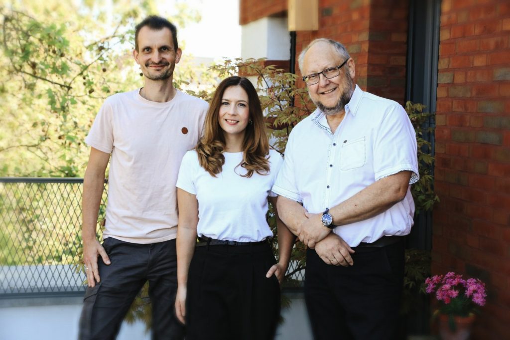 Das ENYU-Team: Jan Gehrke, Tammy Matheja und Christian Schulze